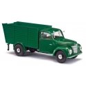 1954 Framo V901-2 Animal Transport Truck - Assembled -- Green, HO, Busch Gmbh & Co Kg 52099
