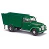 1954 Framo V901-2 Animal Transport Truck - Assembled -- Green, HO, Busch Gmbh & Co Kg 52099