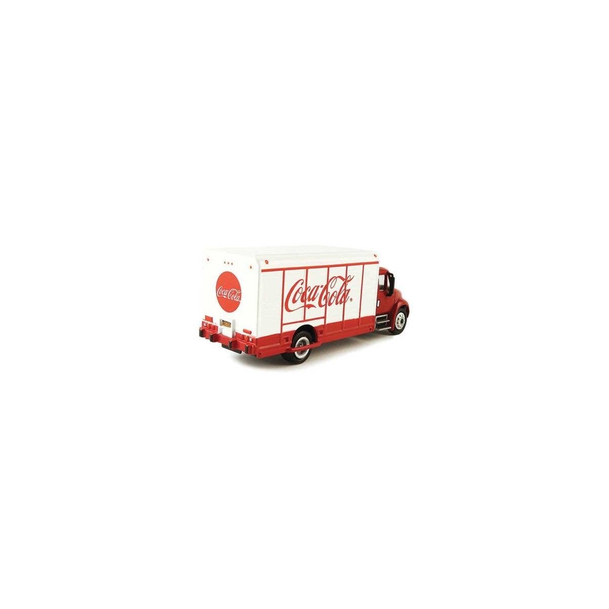 Beverage Delivery Truck - Assembled -- Coca-Cola Bottle (white, red), HO, Atlas O 820069