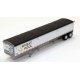 Wilson 43′ Pacesetter Grain Trailer - Kit -- Ontario Wheat Pool (white, brown, yellow, black), HO, Lonestar Models 6037