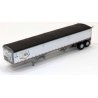Wilson 43′ Pacesetter Grain Trailer - Kit -- Alberta Pool (white, yellow, black), HO, Lonestar Models 6040
