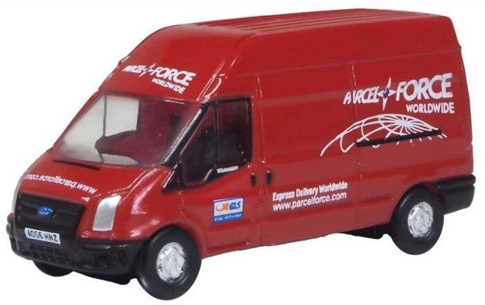 Ford Transit Cargo Van with Short Wheelbase, Low Roof - Assembled -- National Grid (white, blue, , N, Oxford Diecast NFT034