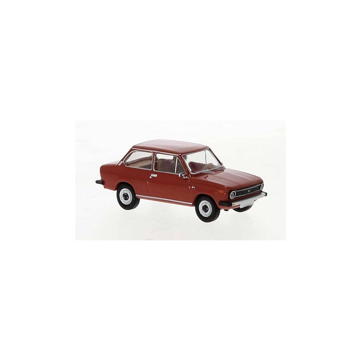 DAF 66 Sedan - Assembled -- Red, HO, Brekina Automodelle 27650