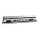 Budd Amfleet I Cafe Diner with Lighting - Ready to Run -- Amtrak (Phase VI, silver, blue, red, white), N, Bachmann Industries 14