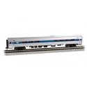 Budd Amfleet I Cafe Diner with Lighting - Ready to Run -- Amtrak (Phase VI, silver, blue, red, white), N, Bachmann Industries 14