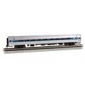 Budd Amfleet I Coach with Lighting - Ready to Run -- Amtrak 81516 (Phase VI, silver, blue, red, white, Business Class), N, Bachm