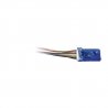 DH127D Series 7 Mobile DCC Control Decoder -- 9-Pin Harness Socket 1A/2A Peak, 2 FX7 Functions, HO, Digitrax DH127D