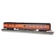 85′ Smooth-Side Diner - Ready to Run -- Southern Pacific 10267 (Daylight, orange, red, black), HO, Bachmann Industries 14806