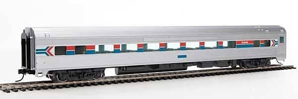 85′ Budd Large-Window Coach - Ready to Run -- Amtrak(R) Phase I, HO, WalthersMainline 30016