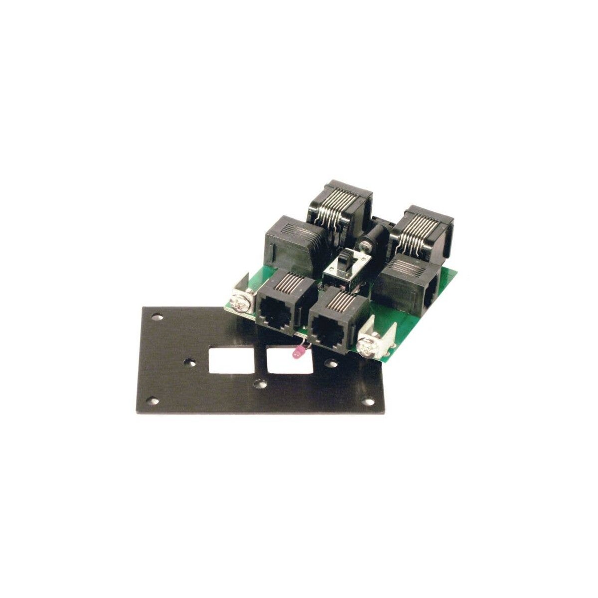 UTP-CAT5 Fascia Panel -- With 2 CAT RJ45 Sockets on Back, All Scales, NCE Corporation 234