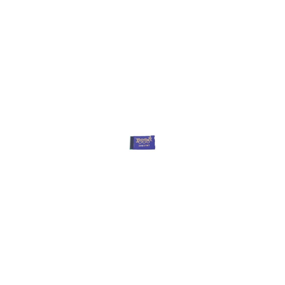 DH127MT Mobile DCC Decoder -- 21MT Interface, 1 Amp, 2 FX7 Functions, HO, Digitrax DH127MT