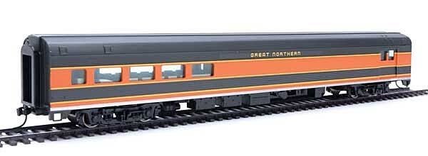 85′ Budd Baggage-Lounge - Ready to Run -- Great Northern, HO, WalthersMainline 30067