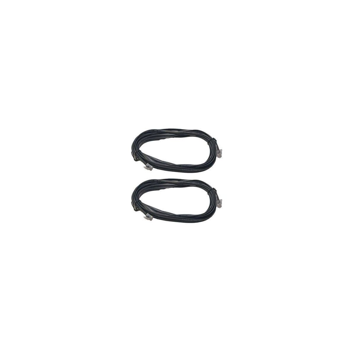 LocoNet Cable pkg(2) -- 16′ 4.9m, All Scales, Digitrax LNC162