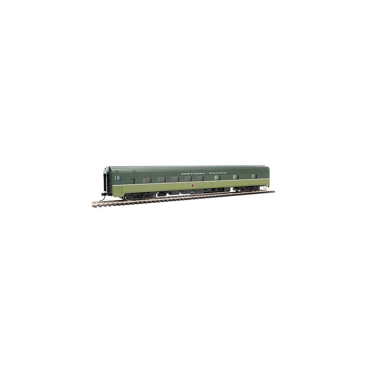 85′ Budd 10-6 Sleeper - Ready to Run -- Northern Pacific, HO, WalthersMainline 30116