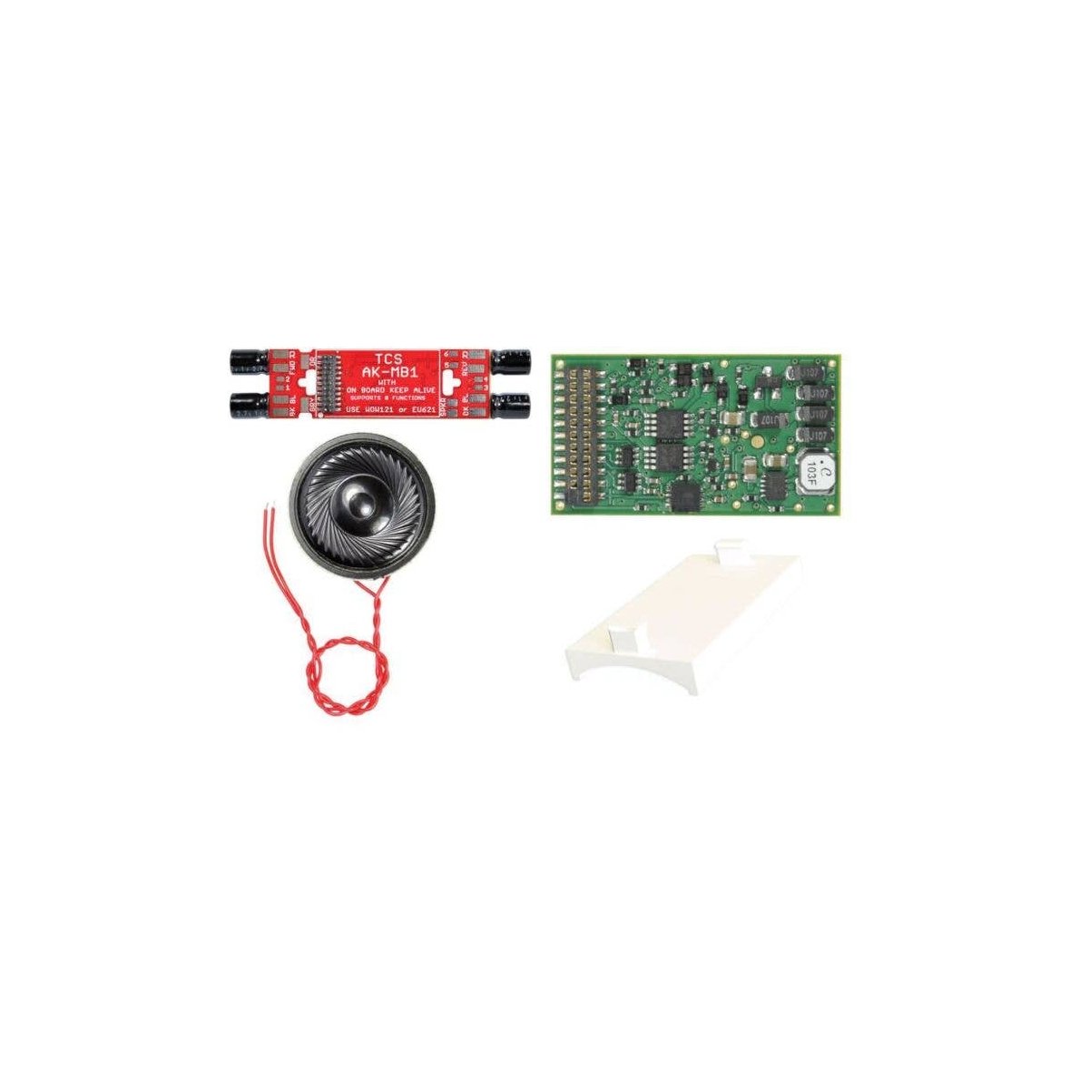 WDK-WAL-1 WOWKit Complete Sound Conversion Kit -- Fits WalthersProto(R) EMD E8A, HO, Train Control Systems 1788
