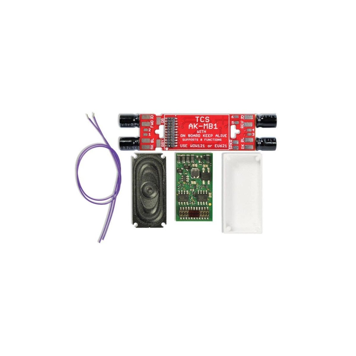WDK-ATL-3 WOWKit Complete Sound Conversion -- Fits Atlas C420, U30B Ph.II, U30C, C30-7, U23, HO, Train Control Systems 1773