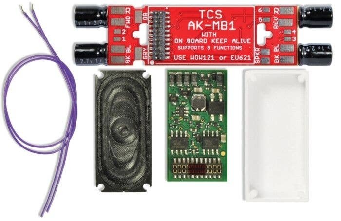 WDK-ATL-3 WOWKit Complete Sound Conversion -- Fits Atlas C420, U30B Ph.II, U30C, C30-7, U23, HO, Train Control Systems 1773