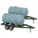 Liquid Fertilizer Trailers -- Kit pkg(4), HO, Walthers SceneMaster 4194