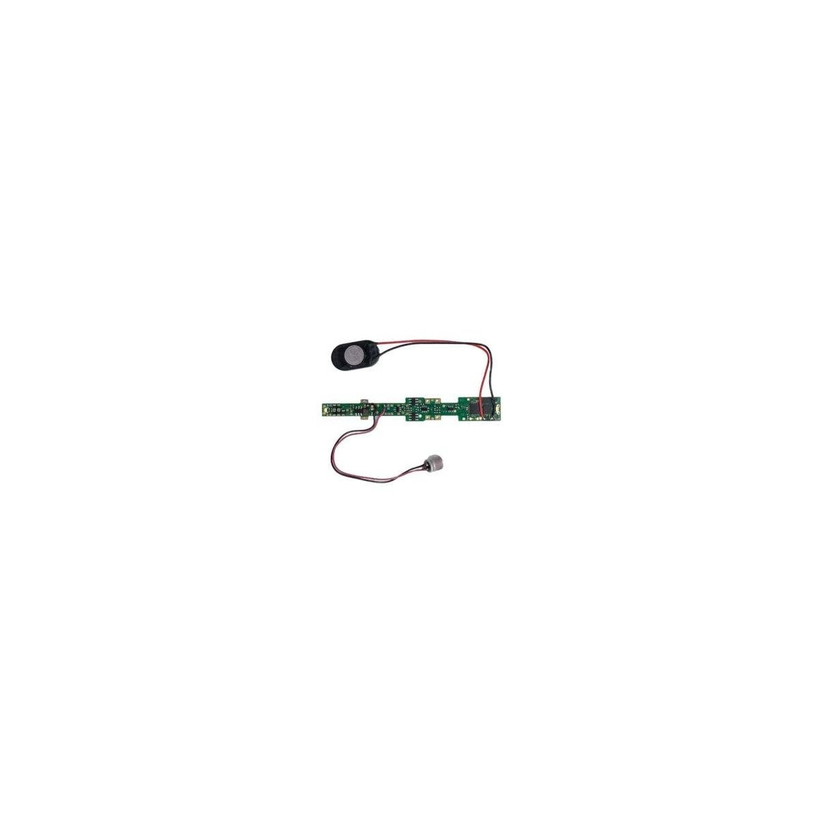 Drop-In Sound and Control Decoder - Series 7 -- 8 Functions Fits Kato SD80MAC and Similar, N, Digitrax SDXN147K2