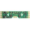 A6X 1.3 Amp, 6-Function DCC Decoder - Control Only -- Fits PROTO, Atlas, Athearn, Bachmann,, HO, Train Control Systems 1001