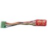 DZ146PS Series 6 Control Decoder for Z, N & HO -- Medium 8-Pin Plug, 1′ Harness .55 x .4 x .1, All Scales, Digitrax DZ146PS