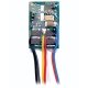 M1 1-Amp, 2-Function DCC Decoder - Control Only -- Hardwire - .567 x .359 x .135′ , All Scales, Train Control Systems 1006