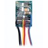 M1 1-Amp, 2-Function DCC Decoder - Control Only -- Hardwire - .567 x .359 x .135′ , All Scales, Train Control Systems 1006