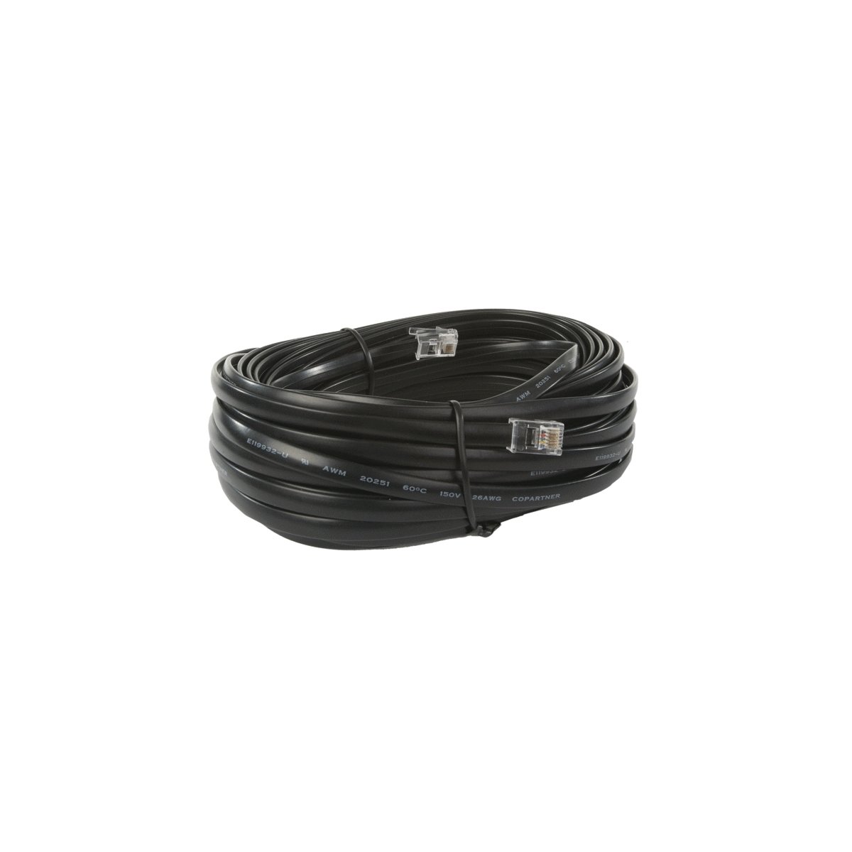 LocoNet Cable -- 50′ 15.2m, All Scales, Digitrax LNC501