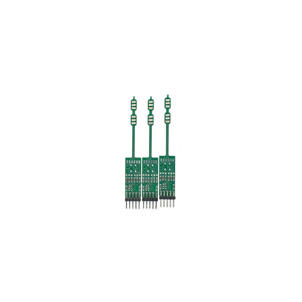 Plug′N Play Signal Mast Base Kit -- pkg(3), HO, Digitrax SMBK