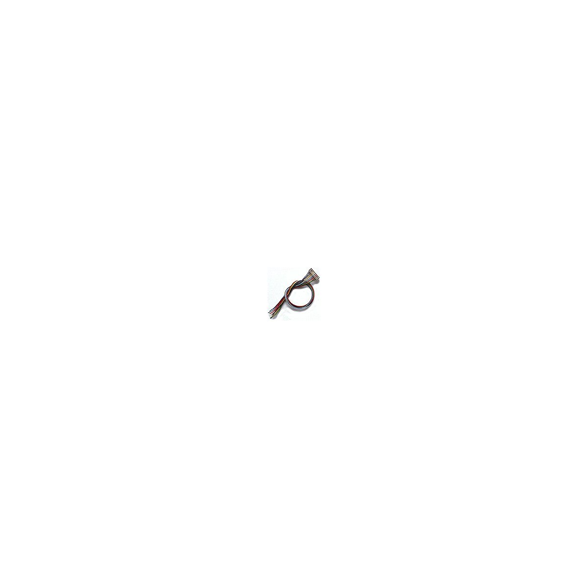 DCC Decoder Harness -- WH 6′ Harness for T Series Decoder, No 8-Pin NMRA Plug, All Scales, Train Control Systems 1033