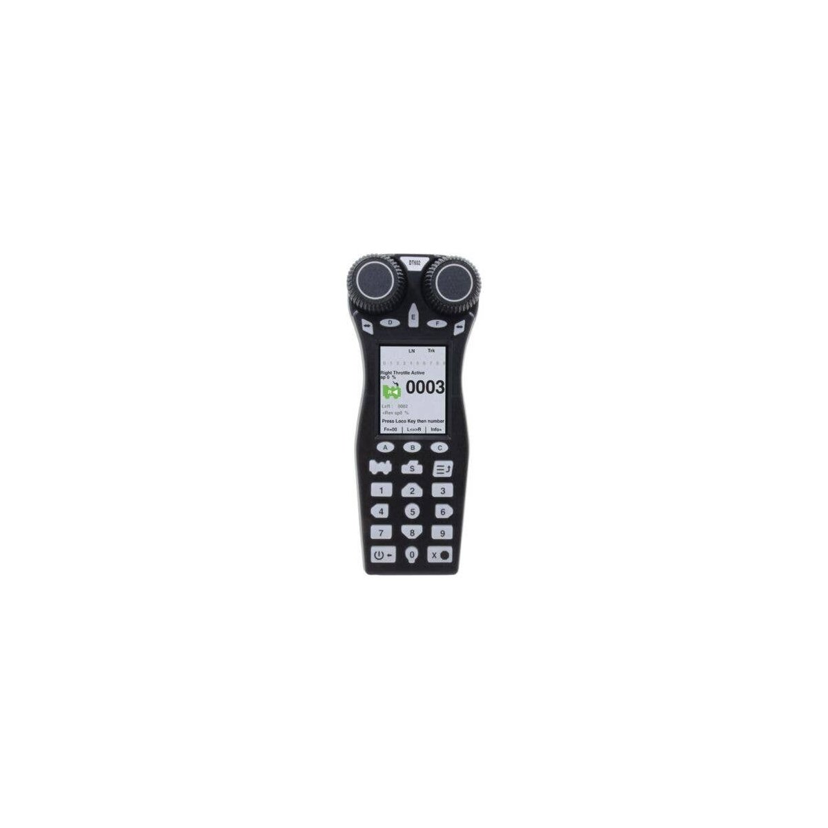 Advanced Duplex Radio Super Throttle DT602D, All Scales, Digitrax DT602D