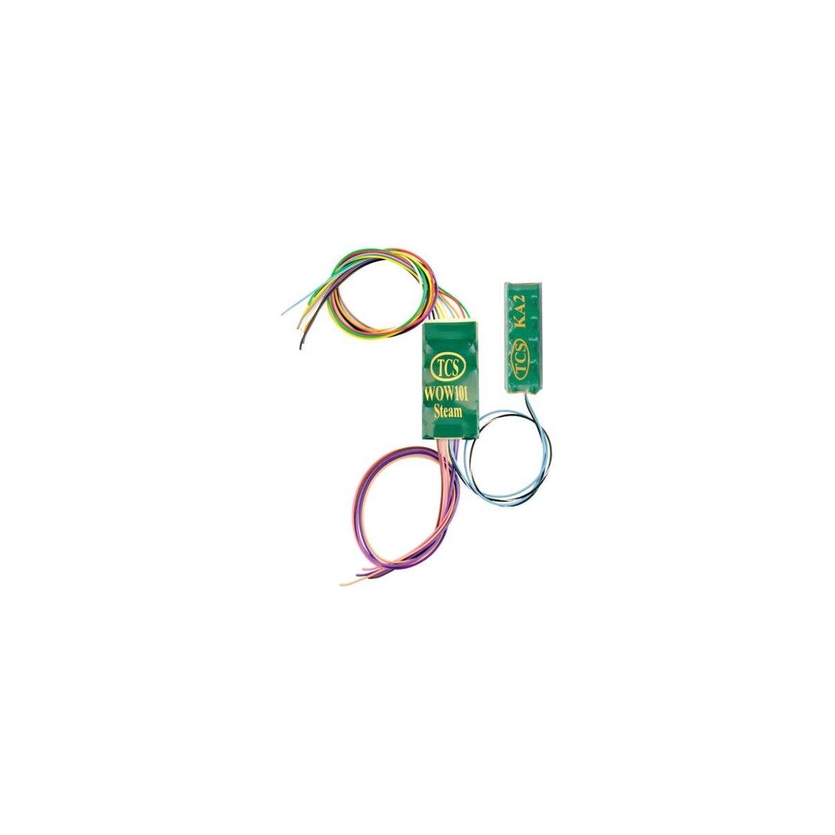 WOW101-Steam-KA Sound & DCC Decoder w/9-Pin JST & Keep Alive - WOWSound(TM) -- Light, Mediu, HO, Train Control Systems 1517