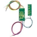 WOW101-Steam-KA Sound & DCC Decoder w/9-Pin JST & Keep Alive - WOWSound(TM) -- Light, Mediu, HO, Train Control Systems 1517