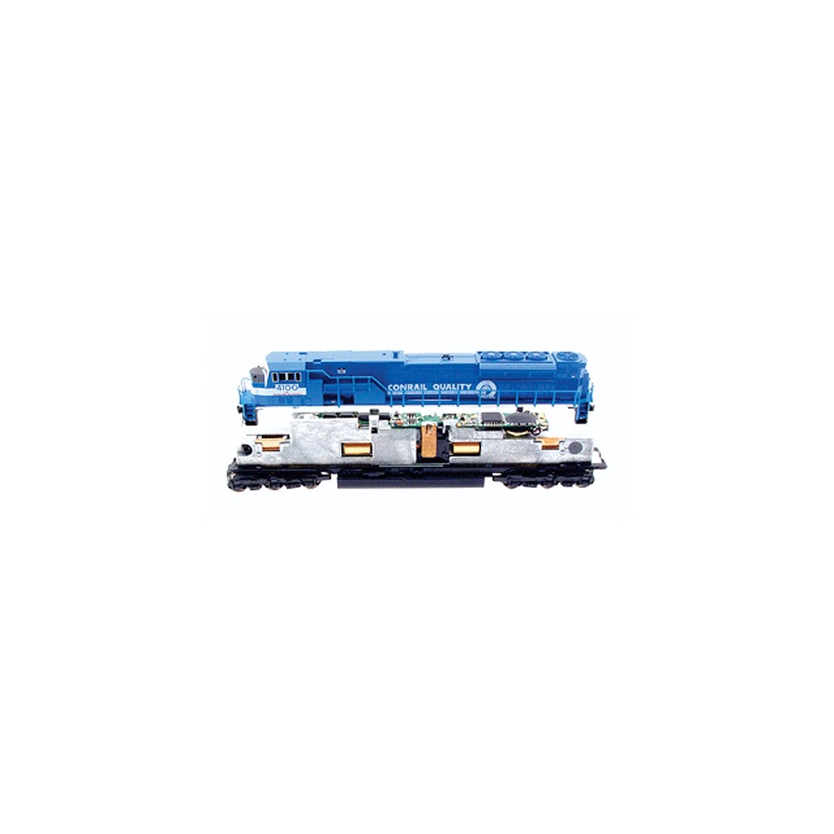 Digital Command Control (DCC) Dual Mode Sound & Control Decoder -- Generic Diesel for Kato SD, N, Model Rectifier Corp 1808