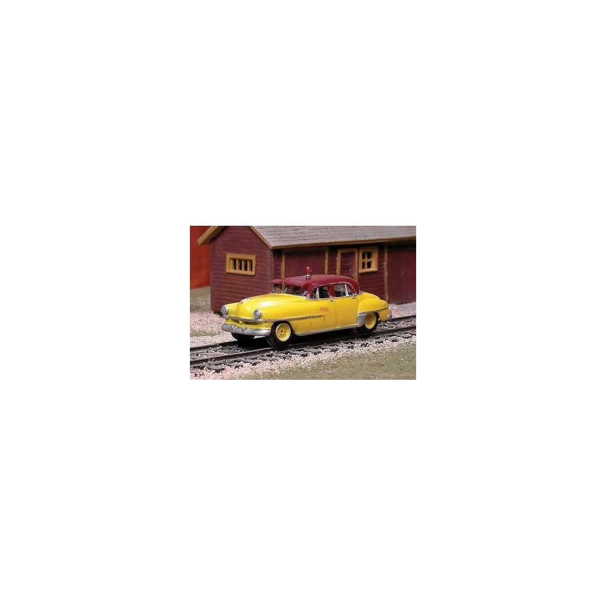 1951 Chrysler Inspection Car 1 - Resin Kit -- Undecorated, HO, SYLVAN SCALE MODELS SE07
