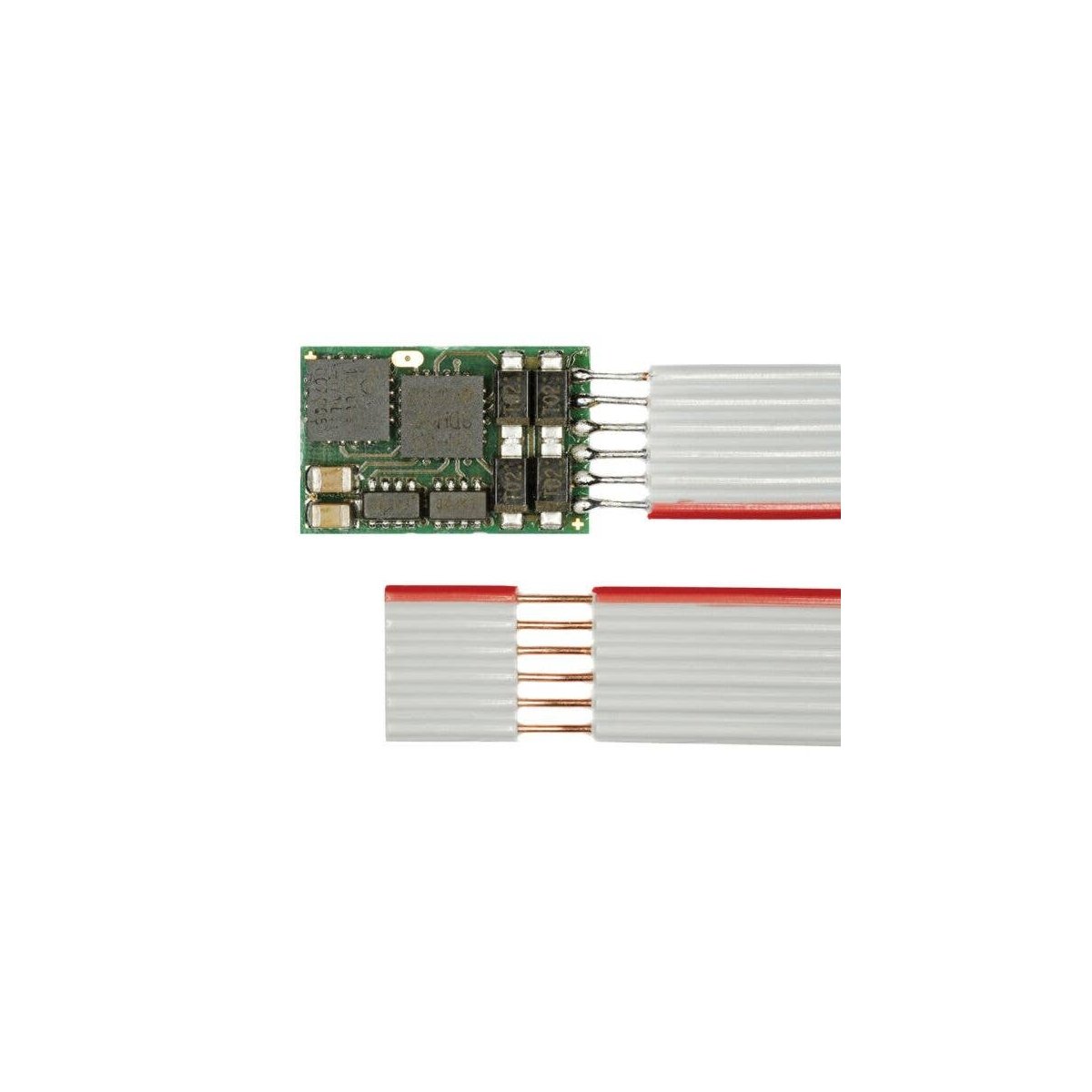 DHU 161 DCC/Selectrix Motor Control Decoder w/4 300mA Function Outputs -- 1 Amp Motor, HO, Viessmann Modellspielwaren 52521