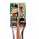 M4 1-Amp, 4-Function DCC Decoder - Control Only -- Hardwire - .365 x .587 x .109′ , All Scales, Train Control Systems 1011