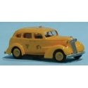 1937 Yellow Taxi - Resin Kit -- Undecorated, HO, SYLVAN SCALE MODELS V044