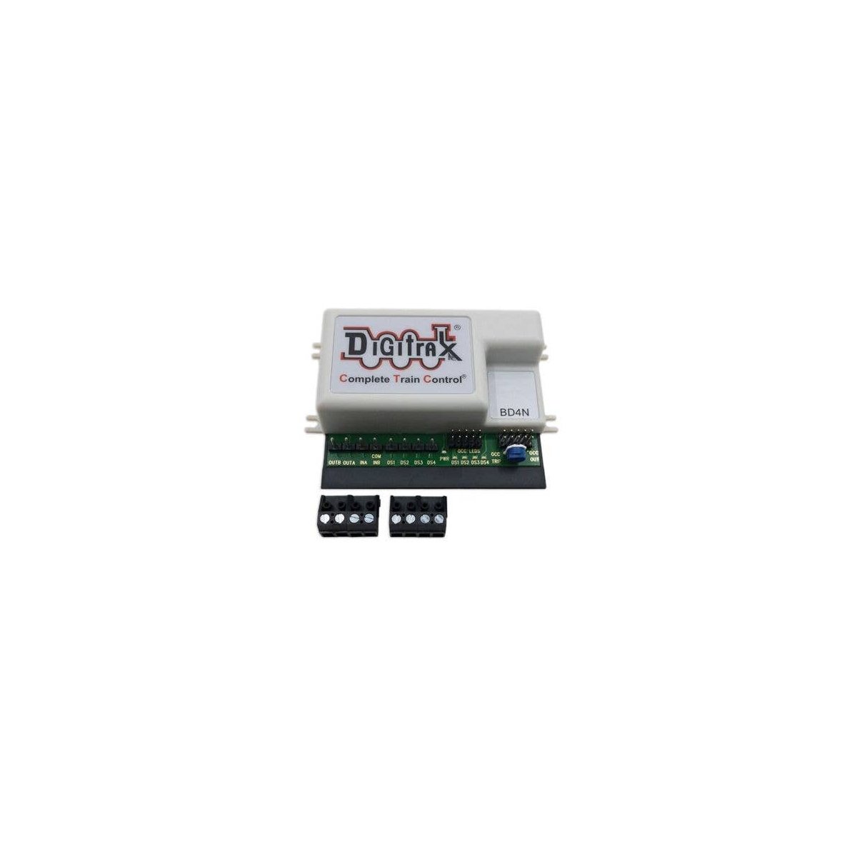 BD4N DCC 4-Block Occupancy Detector, All Scales, Digitrax BD4N
