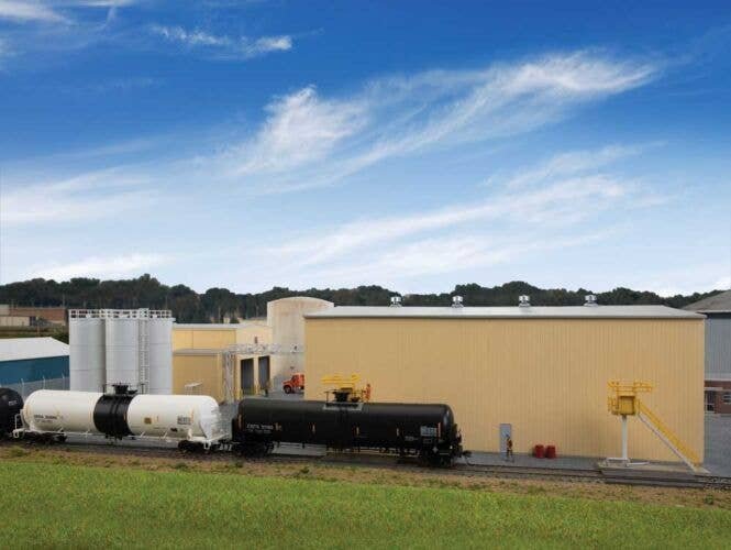 Chemical Distributor -- Kit, HO, Walthers Cornerstone 4136