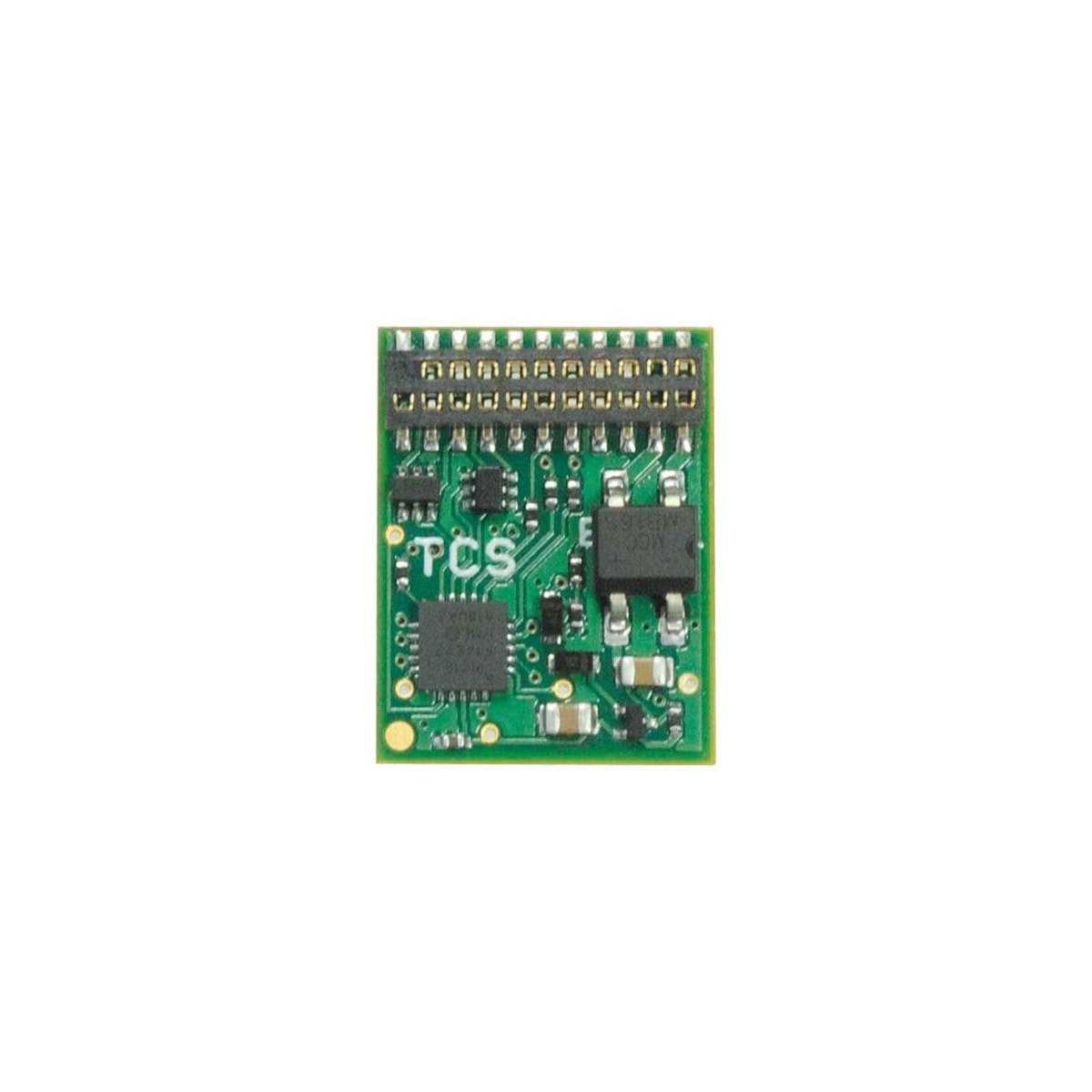 EU821 DCC Control 8-Function Decoder w/MTC 21-Pin Connector -- .797 x .614 x .198′ 20.24 x, HO, Train Control Systems 1674