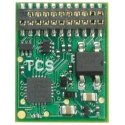 EU821 DCC Control 8-Function Decoder w/MTC 21-Pin Connector -- .797 x .614 x .198′ 20.24 x, HO, Train Control Systems 1674