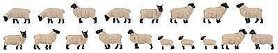 Black-Headed Sheep -- pkg(18), HO, Faller Gmbh 151918