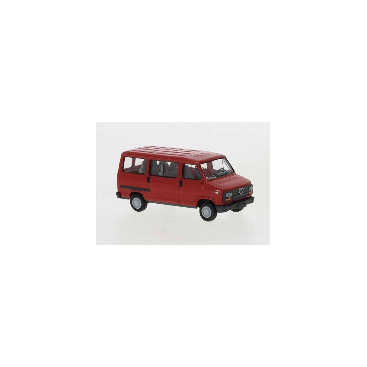 1985 Alfa Romeo AR 6 Passenger Van - Assembled -- Red, HO, Brekina Automodelle 34902