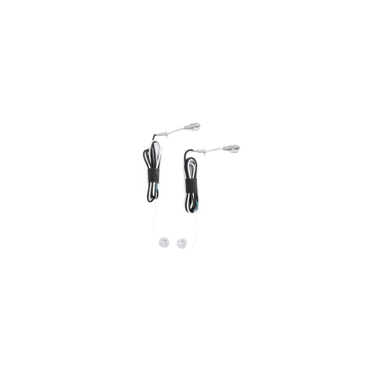 LED Wall-Mount Light 2-Pack -- Modern Short Arm Style, HO, Walthers SceneMaster 4804
