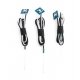 LED Small Building Light 3-Pack -- Warm White, All Scales, Walthers SceneMaster 4873