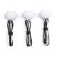 LED Dome Building Light 3-Pack -- Natural White, All Scales, Walthers SceneMaster 4871