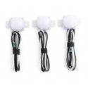 LED Dome Building Light 3-Pack -- Natural White, All Scales, Walthers SceneMaster 4871