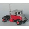 1954-1959 GMC Cannonball Single-Axle Tractor Only with Sleeper Cab - Resin Kit -- Undecorated, HO, SYLVAN SCALE MODELS V055