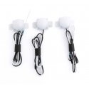 LED Dome Building Light 3-Pack -- Warm White, All Scales, Walthers SceneMaster 4870
